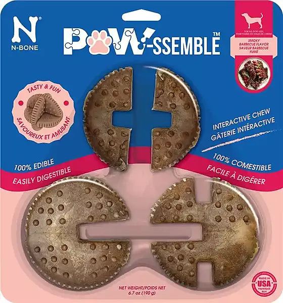 N-Bone PAW-ssemble Interactive Dog Chew