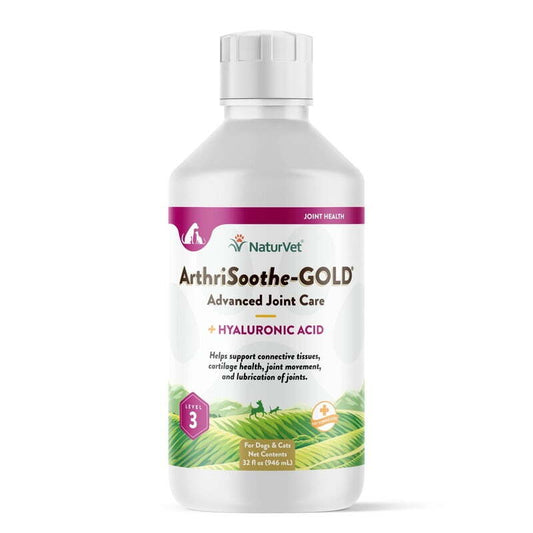 Naturvet ArthriSoothe Level 3 - Gold - Hyaluronic Acid Liquid