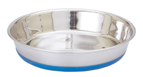 Indipets- Stainless Steel Cat Dish with Bonded Base