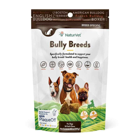NaturVet - Breed Specific Soft Treats to Support Health & Happiness