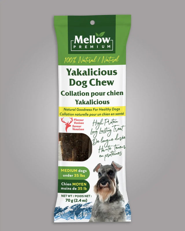 Mellow Yak Chews - Venison Flavour