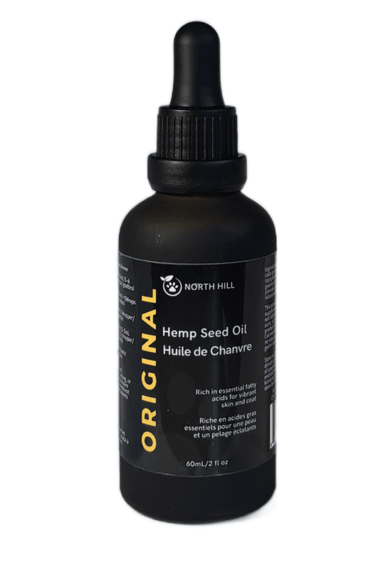 North Hill - Hemp Oil For Dogs - Original Hemp Seed - 60mL