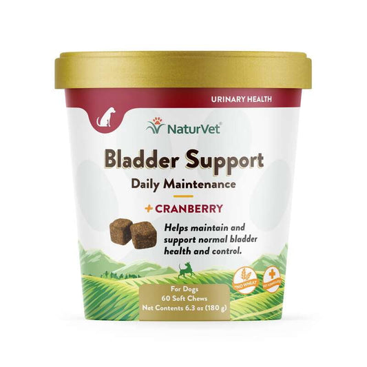 Naturvet - Bladder Support for Dogs - Soft Chews (60 COUNT)
