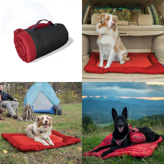 Kurgo - Loft Wander Bed - Chili Red - Medium