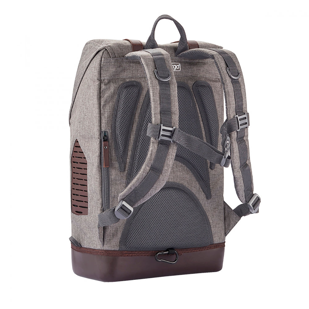 Kurgo - Rucksack Backpack - Grey/Brown