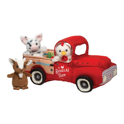 Douglas Toys - Farm Pickup Truck Hand Puppet Play Set
