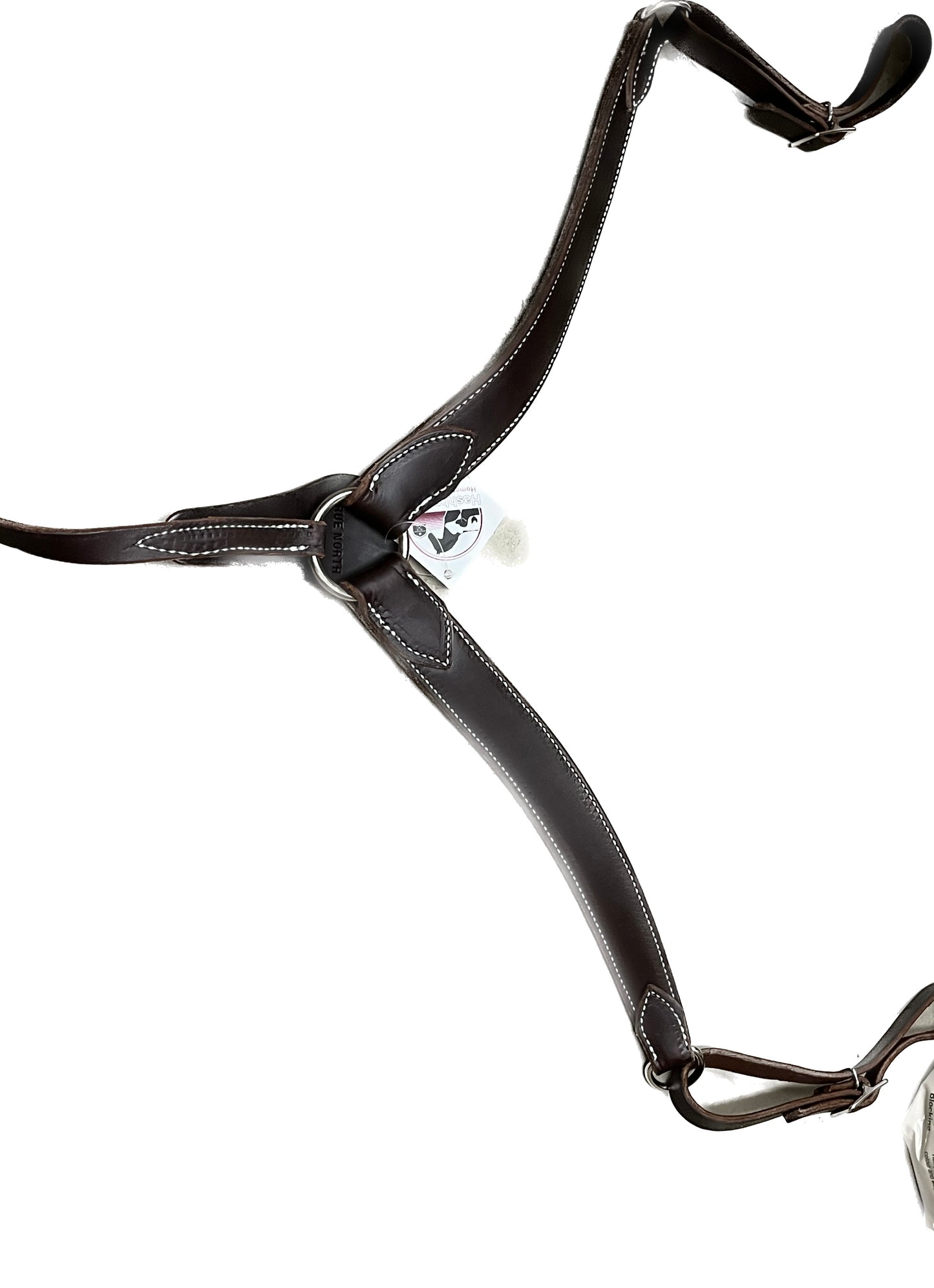 True North - Contour Breast Collar 1 3/4"- Harness Leather Heavy Oil