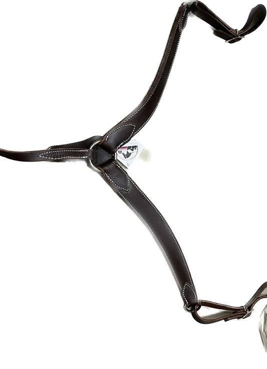 True North - Contour Breast Collar 1 3/4"- Harness Leather Heavy Oil