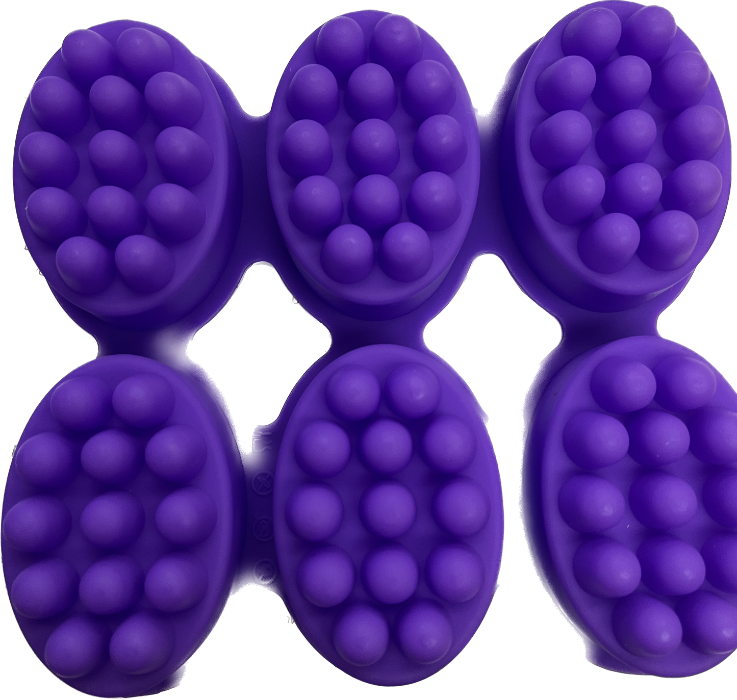 Soap Mold - Silicone - Spa Massage Oval Mold