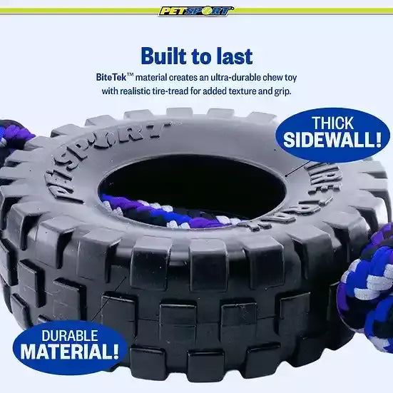 Pet Sport - Tire Trax 4 Knot Rope Tug