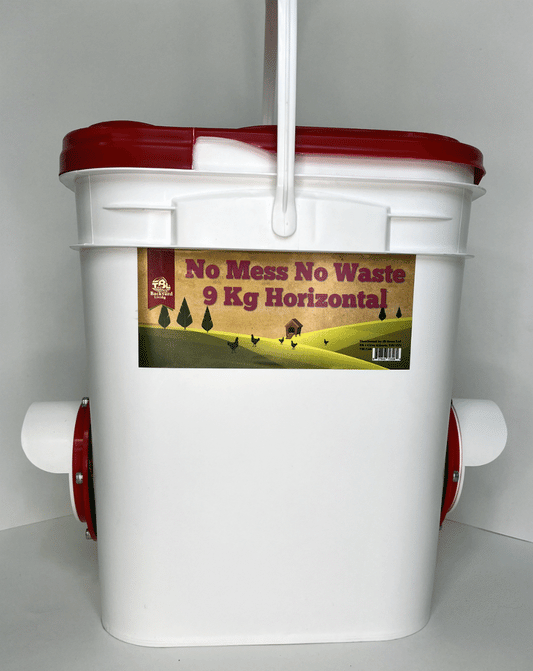 No Waste Two Port Chicken Feeder - 9kg