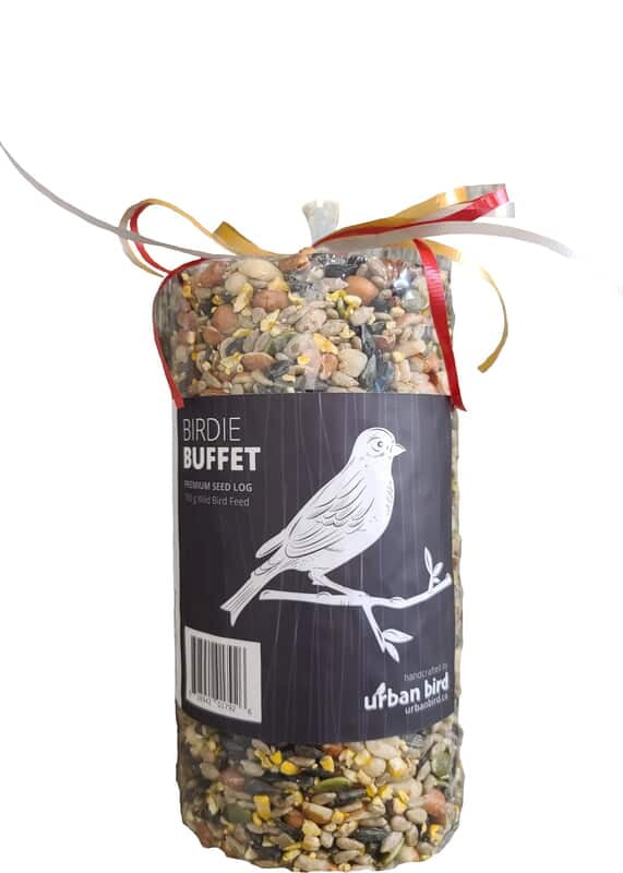 Bird Seed Logs - No Rope ( Rope Hole - Rope Not Included)