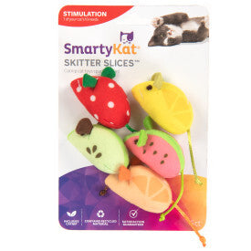 Cat Toys - SmartyKat Catnip Mice - 5 Pieces