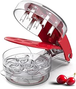 Stainless Steel 6 Cherry Corer