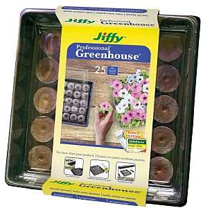 Jiffy - Greenhouse - with Peat Pellets
