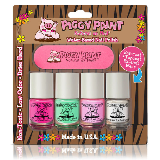 Piggy Paint Polish and Nail File Set