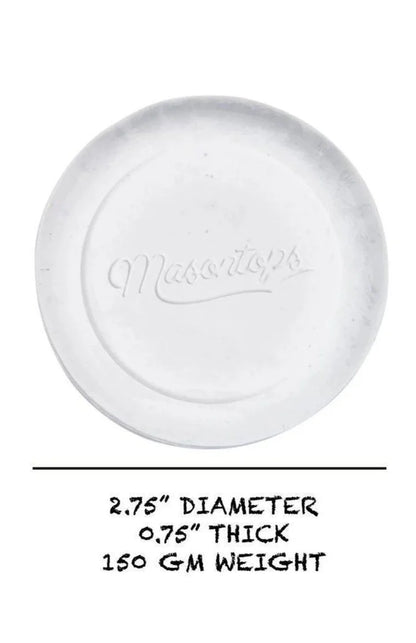 Mason Tops - Pickle Pebbles Fermentation Weights - Widemouth