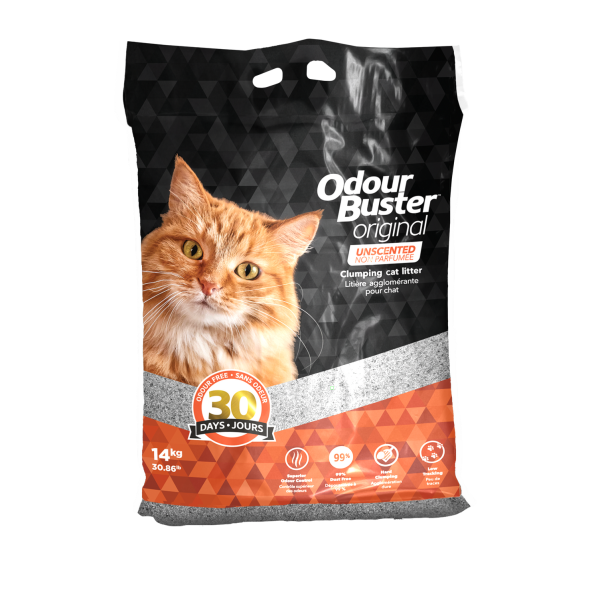 Odour Buster Original - Clumping Cat Litter - 14kg