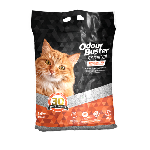 Odour Buster Original - Clumping Cat Litter - 14kg