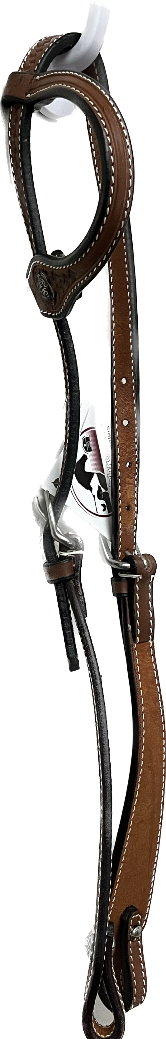 True North - One Ear Basket Stamp Headstall w/Conchos