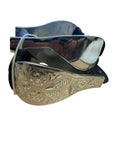 True North - Aluminum Engraved Show Stirrups