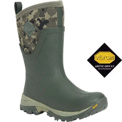 ***Muck Boots - Arctic Ice Mid - Green Camo***