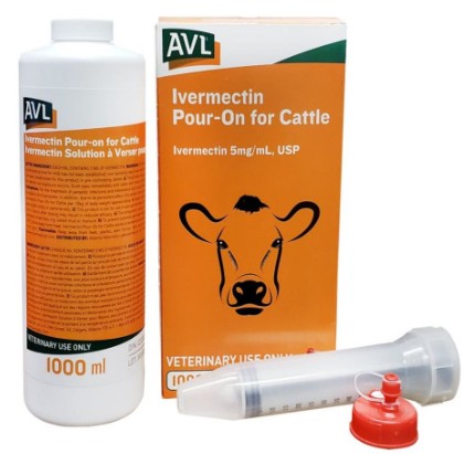 Ivermectin Pour On for Cattle - 1000ml