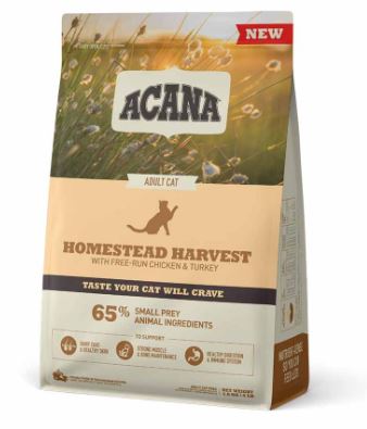 Acana Cat Food - Homestead Harvest