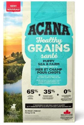 Acana Dog Food - Healthy Grains Puppy - Sea+Farm - 10.2Kg