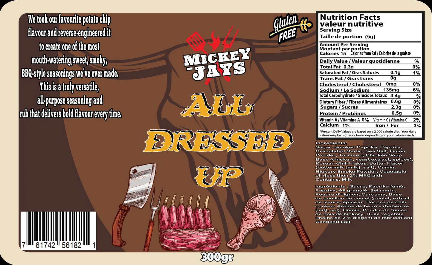 Mickey - Jays BBQ Rubs and Spices