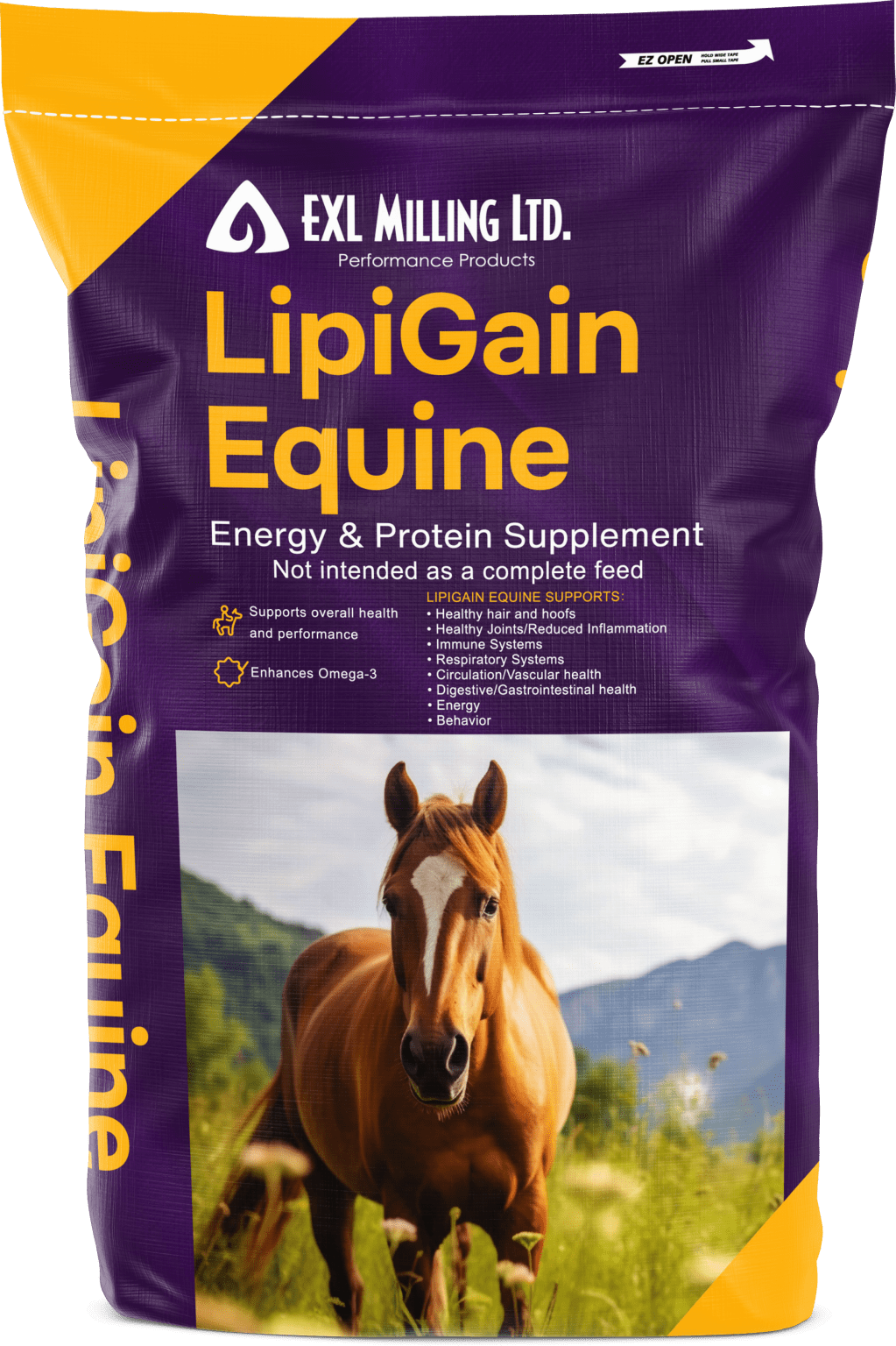 LipiGain Equine - All Natural Horse Supplement - 18.2kg