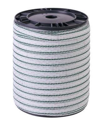 Beaumont - Classic - White/Green Electrical Tape - 12 mm x 200 m