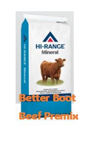 Hi Pro - Hi-Range Better Boots Trace Mineral Salt Beef PreMix - 20kg