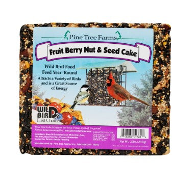 Pine Tree Farms - Fruit Berry Nut & Seed Cake - 0.91kg /2lbs