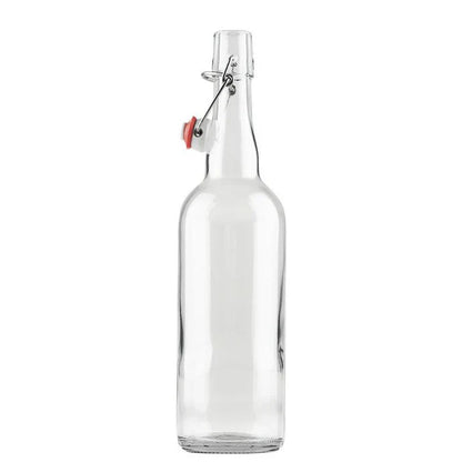 Glass Jar - SWing Top Glass Bottles - 750ml - 12 OR MORE CASE PRICE