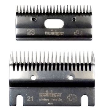 Standard Cattle Blade Set - Heiniger 21-23