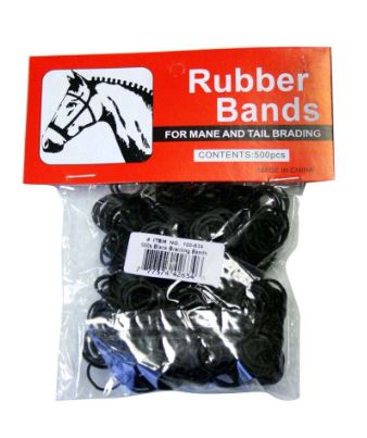 Braiding Bands - 500/pack