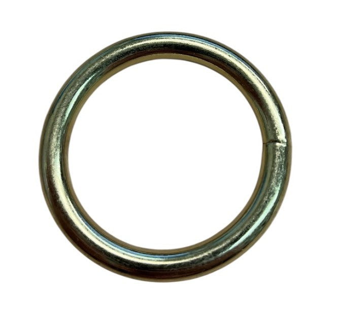 Brass Plated Steel Ring - 1.5"