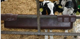 Hook Over Rail Feeder  - 50L - 48"L x 14"W x 9"D - Brown