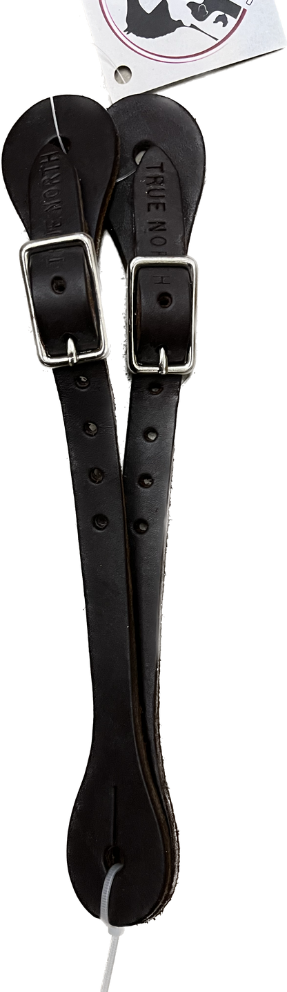 True North - Economy Spur Straps Leather
