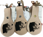 Hand made Leather Laser Engraved Key Fobs