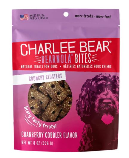 Charlee Bear - Bearnola Bites - Dog Treats - 8oz