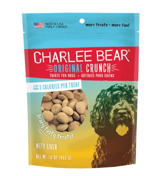 Charlee Bear - Original Crunch - Dog Treats - 6oz