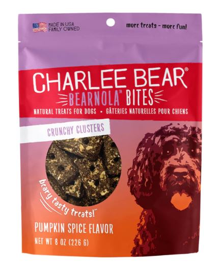Charlee Bear - Bearnola Bites - Dog Treats - 8oz