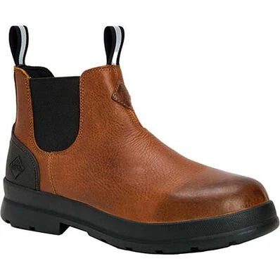 *** Muck Boots - Men's Chore Farm Leather Chelsea Boot - CARAMEL ***