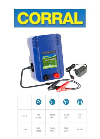 CORRAL - Super NA500 - Duo Energizer - 12V/110V