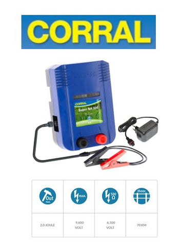 CORRAL - Super NA200 -Dual Energizer -12V/110V