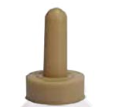 Calf Nipple - Snap on Nipple - Tan
