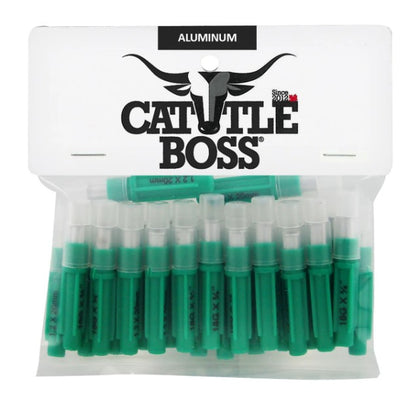 CattleBoss - Aluminum Hub Needles / 25 Pack