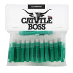 CattleBoss - Aluminum Hub Needles / 25 Pack